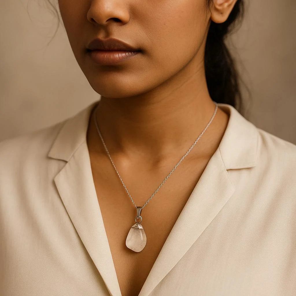 Woman with a Crystal Necklace