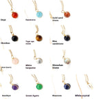 Crystal Orb Pendant Necklace, Multiple Stone Options — product image 03