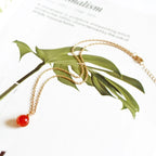 Crystal Orb Pendant Necklace, Multiple Stone Options — product image 05