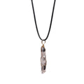 Freeform White Crystal Wire-Wrapped Necklace — product image 01
