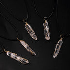 Freeform White Crystal Wire-Wrapped Necklace — product image 04